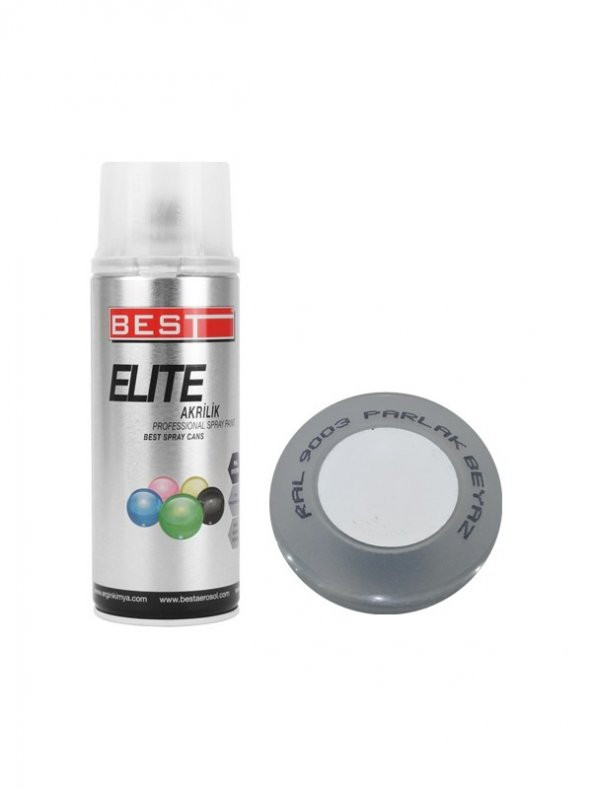 Best Elite Sprey Boya Ral 9003 Beyaz 400ML