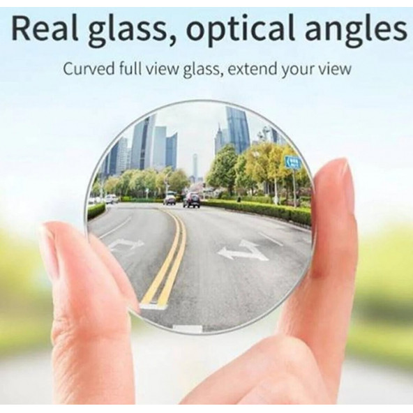 OTO KÖR NOTKA AYNASI ÇERÇEVESİZ 360 DERECE DÖNEN 2 ADET - 8