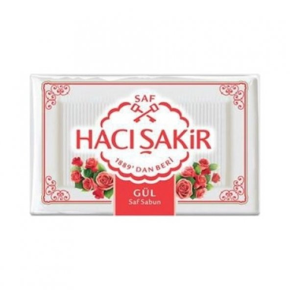 Hacı Şakir Gül Banyo Sabunu 150 Gr