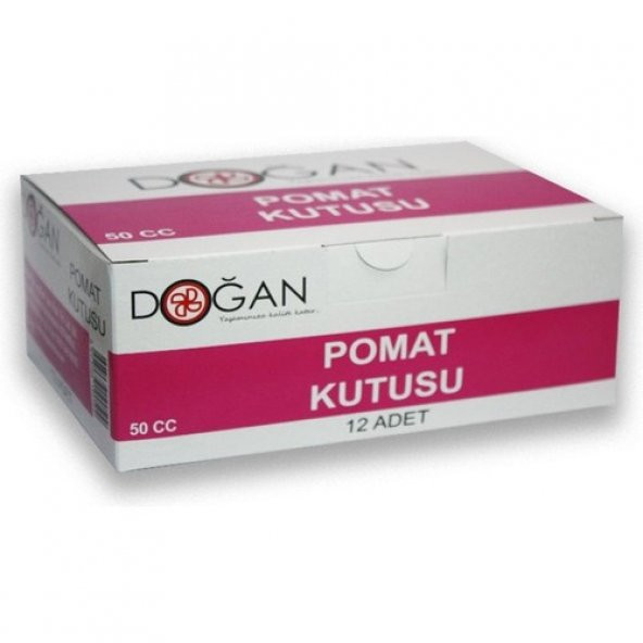Doğan Pomat Kutusu 50Cc 12 Adet