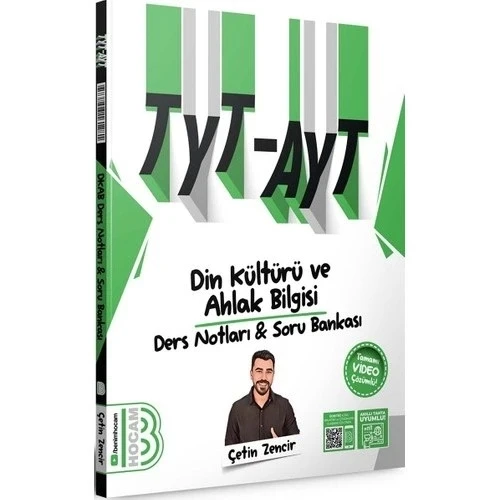 TYT AYT DİN KÜLTÜRÜ KONU ANLATIMLI SORU BANKASI  BENİM HOCAM