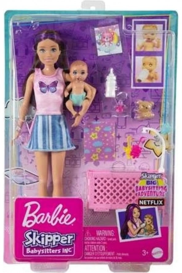 Bebek Bakıcısı Bebeği Ve Aksesuarları Fhy97 - Hjy33