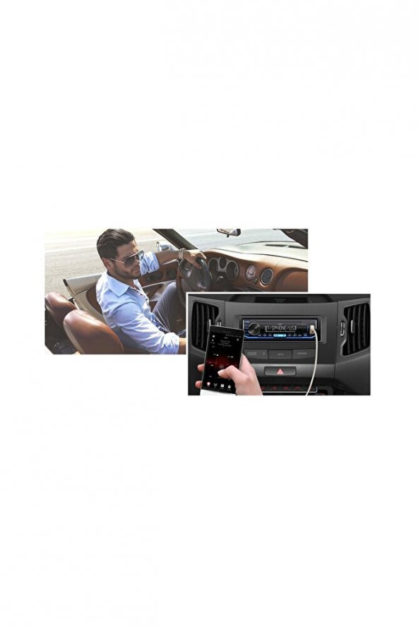 JVC Kd-x351bt Usb Aux Bluetooth 2 Amfi Çıkışı 13 Band Eq K2 - 3