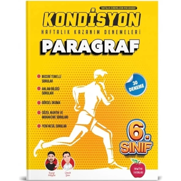 Newton Yayınları 6.sınıf Kondisyon Paragraf Denemesi