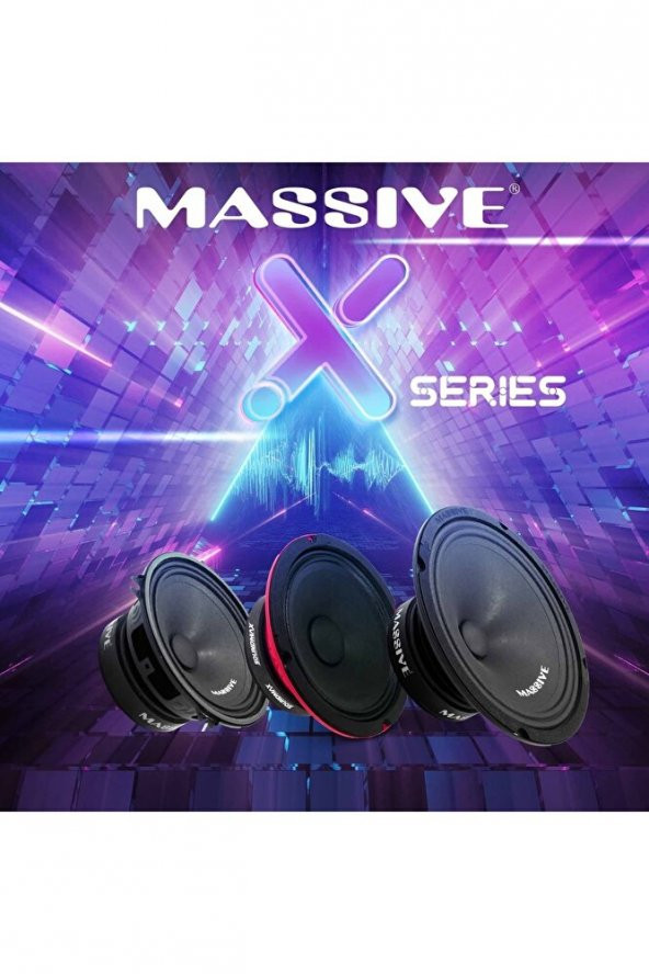 Massive Ms-bs8tx Çiftli 20cm 400w Midrange Xseries 2022 - 3