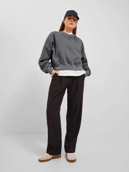 JJXX Bayan Bisiklet Yaka Sweatshirt 12241329