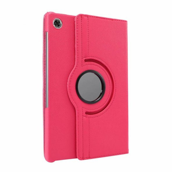 Smody Lenovo Tab M10 3. Nesil TB-328FU ZAAG003TR 360 Dönerli Standlı Kapaklı Kılıf + Temperli Cam - 7