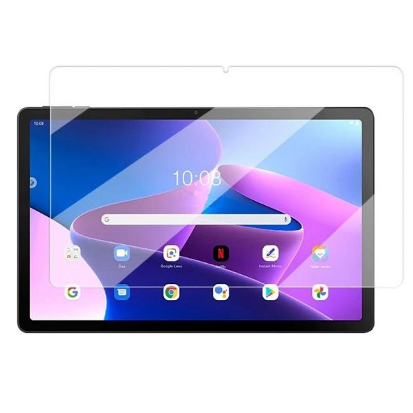 Smody Lenovo Tab M10 3. Nesil TB-328FU ZAAG003TR 360 Dönerli Standlı Kapaklı Kılıf + Temperli Cam - 10