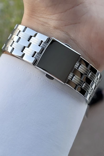 Ferrucci FCISTE227 Gümüş Lacivert Renk İç Göstergeleri Aktif Erkek Kol Saati - Resim 4