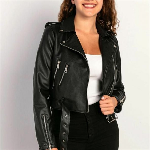 Bayan Deri Ceket 500889 - 2