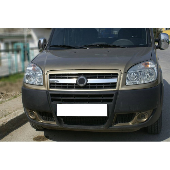 Fiat Doblo Krom Ön Panjur 2006-2010 2 Parça