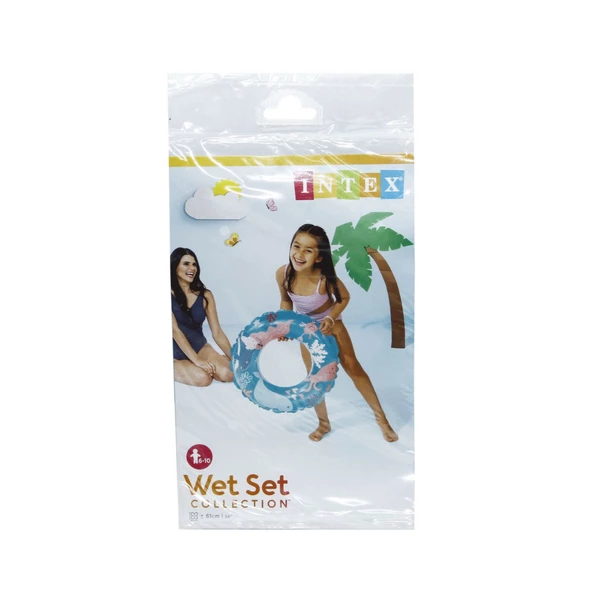IS59242 Şeffaf Baskılı Simit 61 cm - Vardem Oyuncak - 3