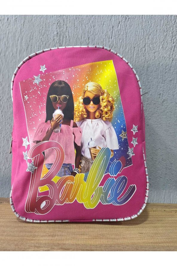 Barbie Desenli Sevimli Kreş Ve Günlük Kullanım Çantası