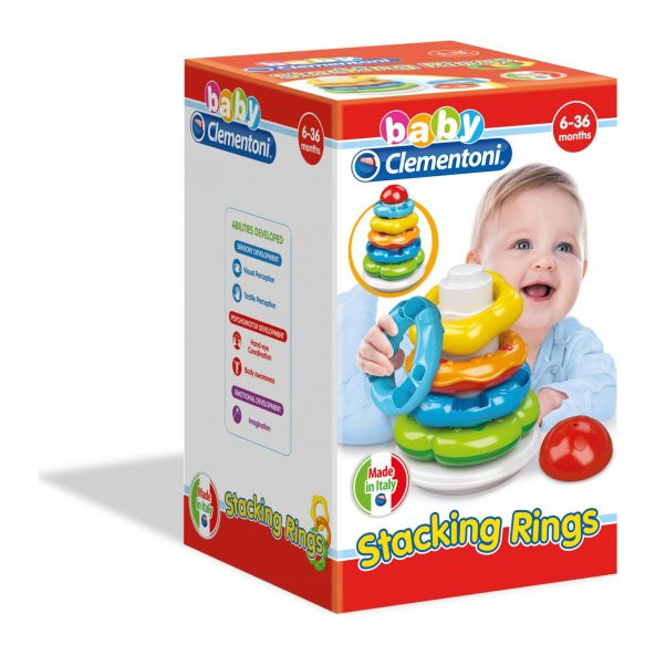 Clementoni 17103 Baby Renkli Halkalar - 2