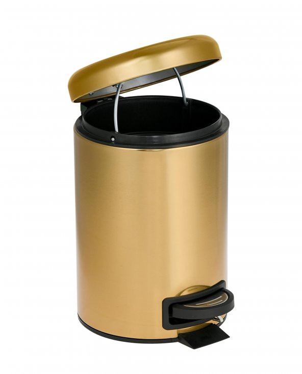 SİLİWAX12 LT ELİT GOLD ÇÖP KOVASI - YAVAŞ KAPANIR - 2