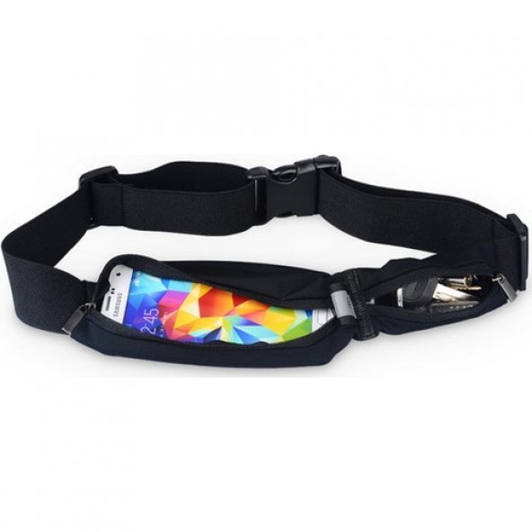 Baseus Digital Sports Belt Bel Çantası Siyah Awbaseocp-01 - 3
