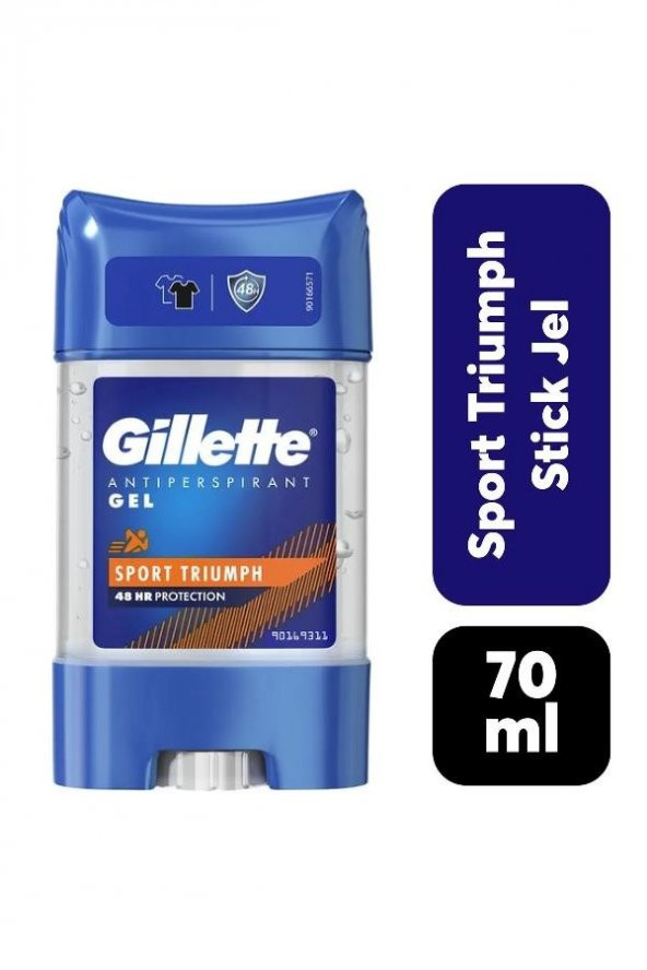 Gillette Clear Gel 70 ml Sport Triumph