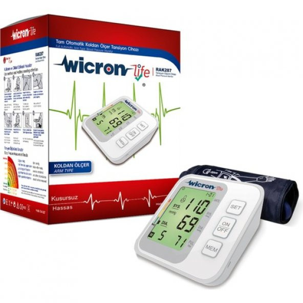Wicron Life Tam Otomatik Koldan Ölçer Tansiyon Aleti