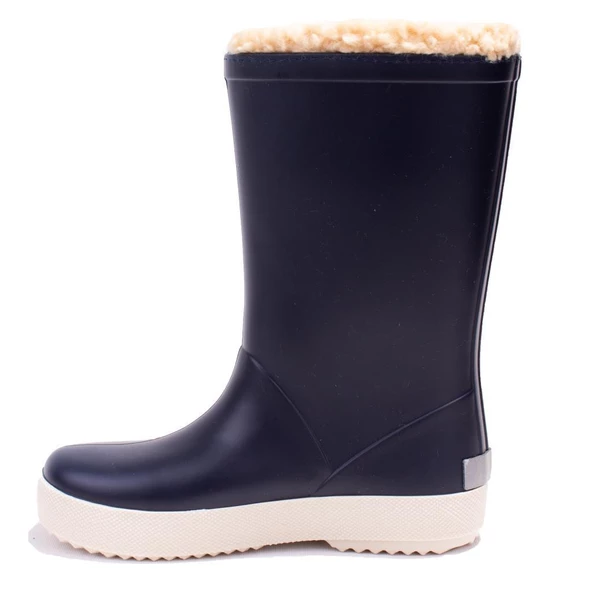 İgor W10207 Splash Nautico Borreguito Lacivert Ortopedik Kürklü Erkek Çocuk Yağmur Çizme - 3