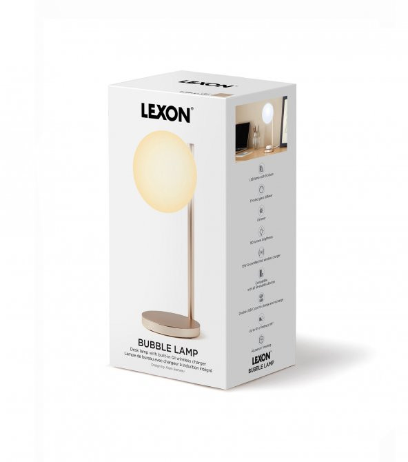 Lexon Bubble Aydınlatma & Şarj Cihazı Pembe - 11
