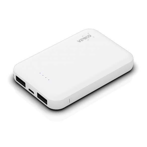 5000mah Dual Usb Slim Mini Powerbank