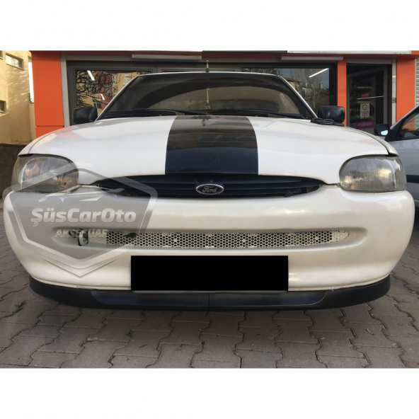 Ford Escort 1993-2003 Uyumlu Üniversal Astra H lip Esnek Ön Lip 2 Parça Tampon Altı Dil Karlık Ön Ek