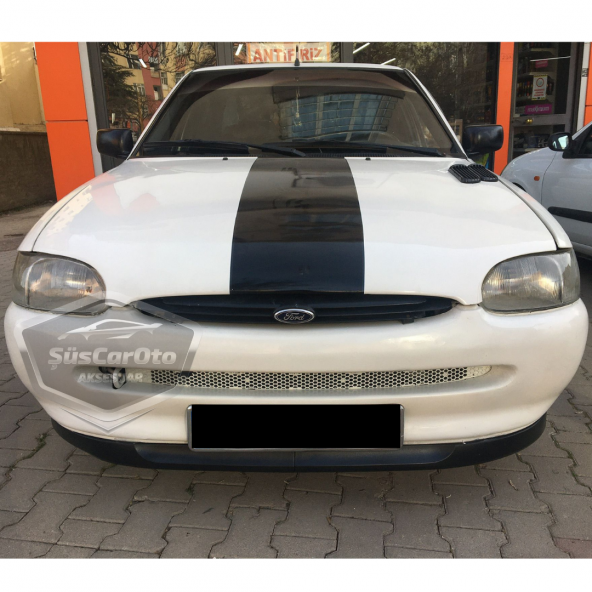 Ford Escort 1993-2003 Uyumlu Üniversal Astra H lip Esnek Ön Lip 2 Parça Tampon Altı Dil Karlık Ön Ek - 2
