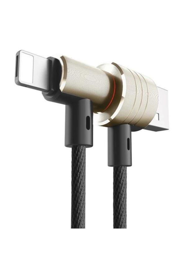 Two-in-One 2in1 Lightning Micro Usb 1m Data Şarj Kablosu