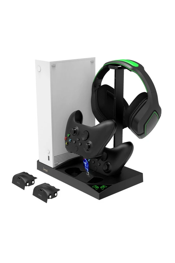 İPEGA XBOX Series S Çok Amaçlı Askılı Şarj İstasyonu Soğutucu Stand Pil Set