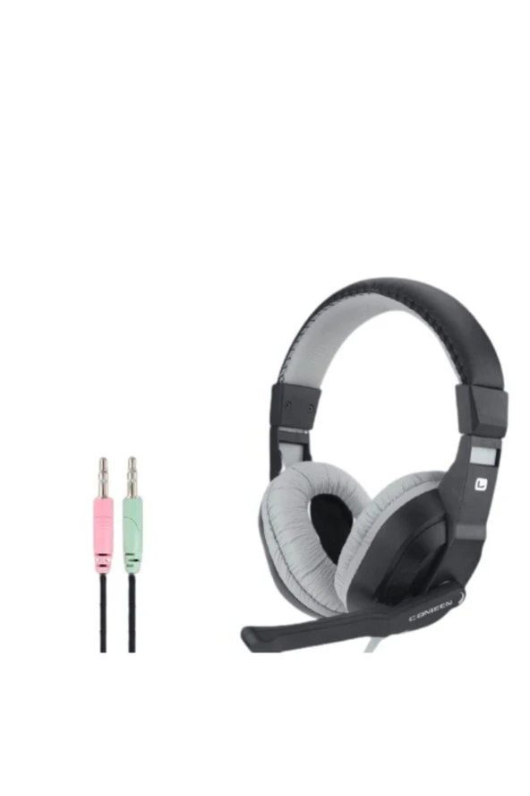 T226 Gamer Oyuncu Iş Stereo 3.5mm Çift Jack Kulaklık