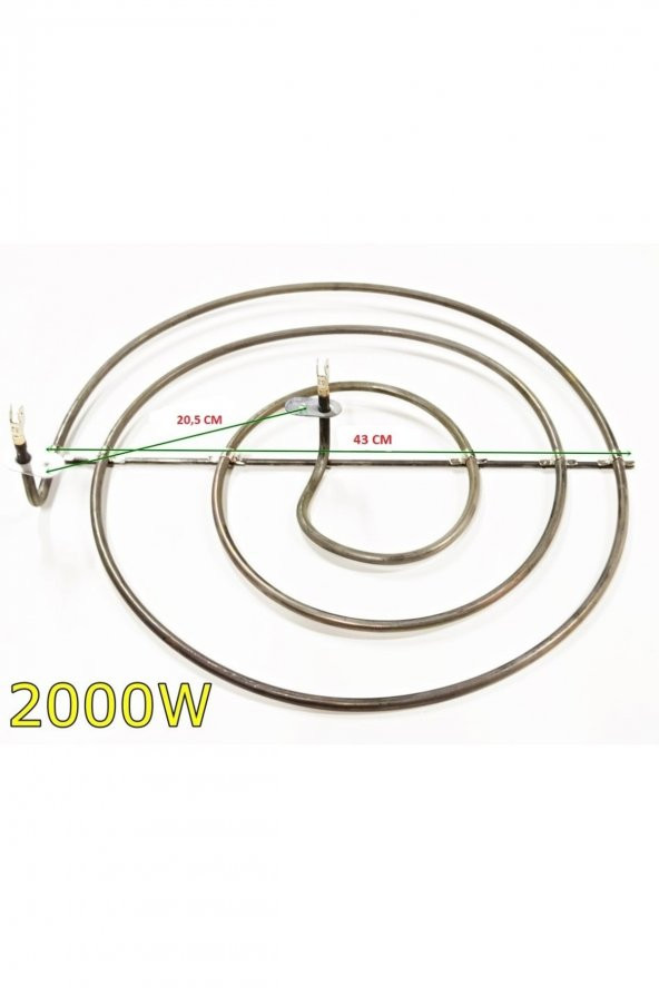 Marka Katmer Rezistansı 220v 2000w - 2