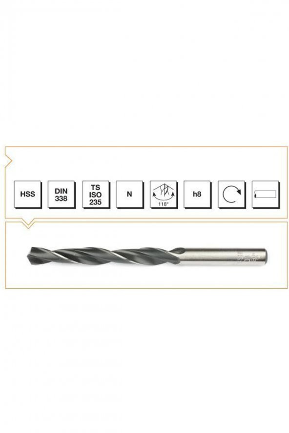 Marka Makina Takım Hss Silindirik Saplı Kısa Matkap Ucu - 3mm