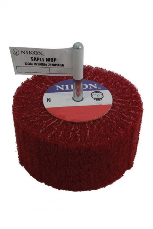 NİKON Nıkon Saplı Mop Zımpara 40206mm 120 Kum 34195