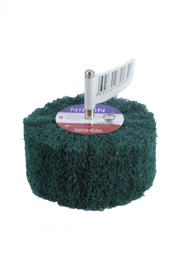 NİKON Nıkon Saplı Mop Zımpara 40206mm 320 Kum 34199