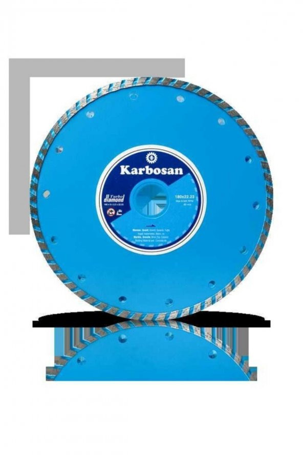 KARBOSAN 950320 Turbo Elmas Kesici Disk 180 Lik