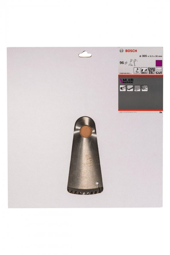 Bosch Multimaterial 30530 Mm 96 Diş Daire Testere Bıçağı - 2