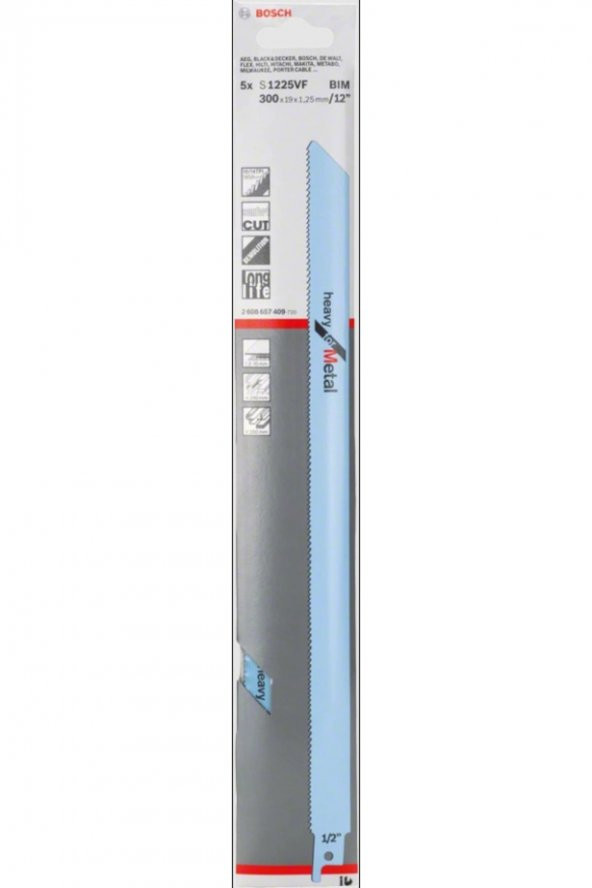 Bosch Tilki Kuyruğu Bıçağı S 1225vf 300mm - 2