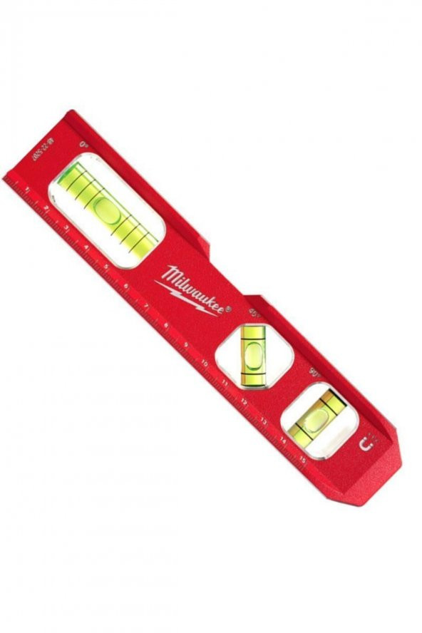 Milwaukee T4932459097 Ağır Hizmet Tipi Torpedo Su Terazisi Boru Tipi Manyetik 17cm - 2