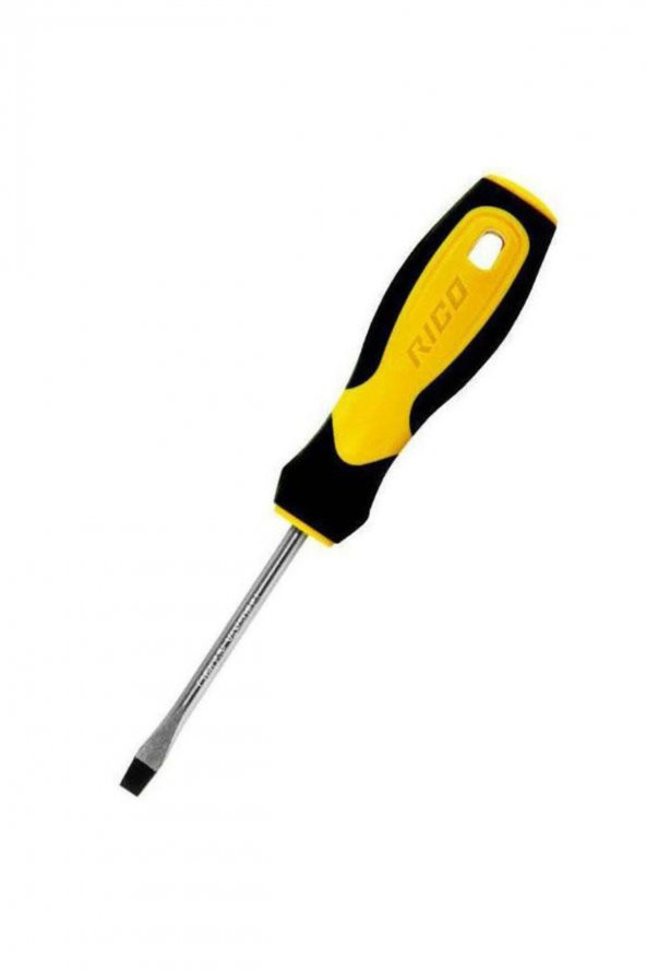 Rico 003-rk0004 Izoleli Ergonomik Düz Uçlu Tornavida 5x125 Mm