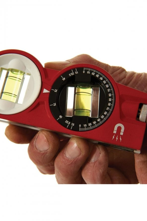 Milwaukee T4932459096 Ağır Hizmet Tipi Torpedo Su Terazisi Manyetik 25cm - 3