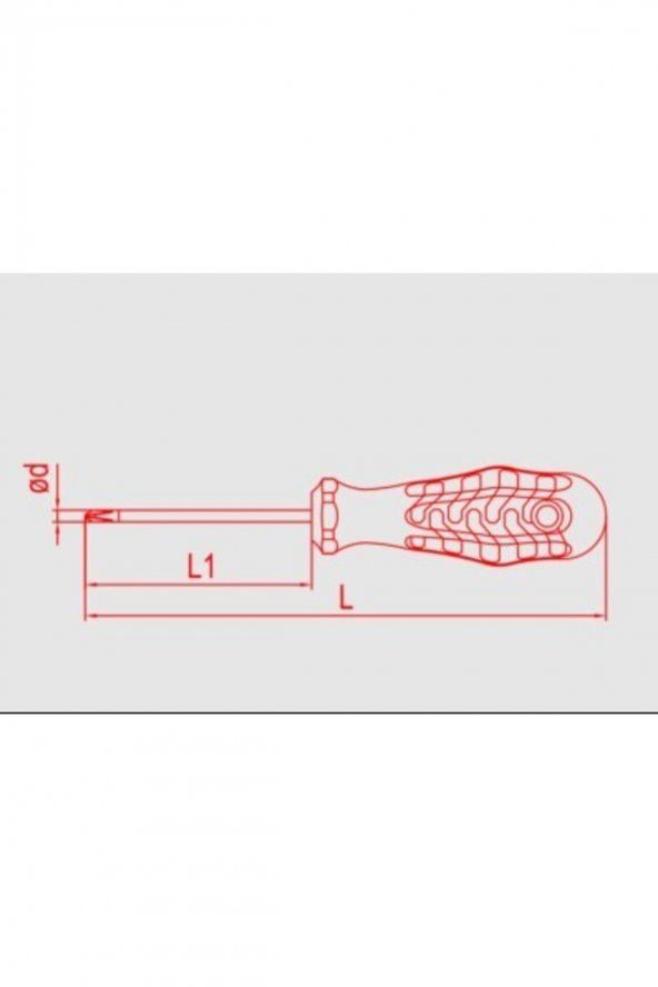 İzeltaş Torx Uçlu Tornavida T30 6x125 Mm - 2