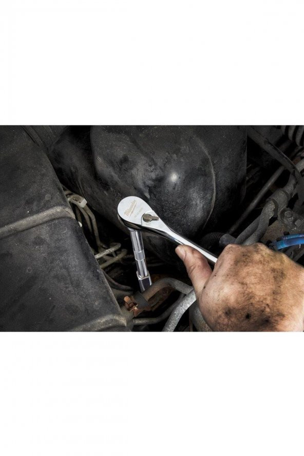 Milwaukee T4932464943 Ağır Hizmet Tipi Cırcır Lokma Takımı ¼” 28 Parça - 4