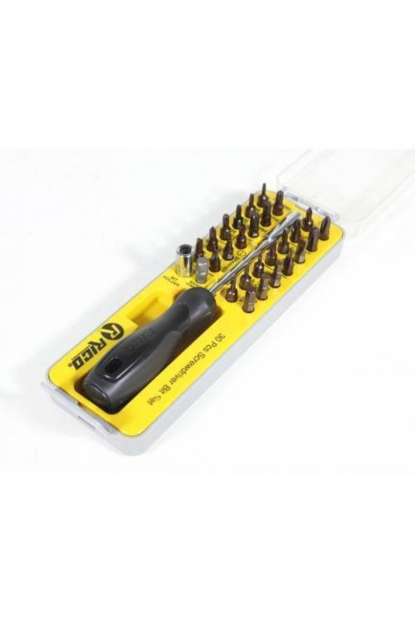 Rico 005-rc2321 30 Parça Bits Uç Seti Şeffaf Deliksiz
