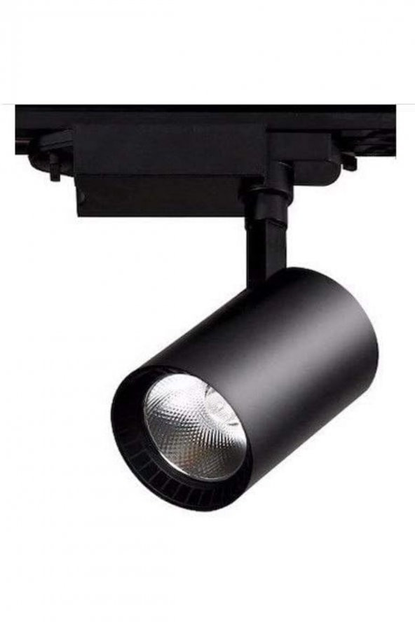 YCL Led Ray Spot 30w Siyah Kasa Beyaz Işık YRS-3000