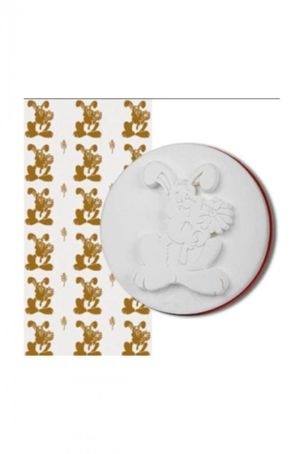 Dekor Duvar Damga Seti 16 cm Tavşan 1595