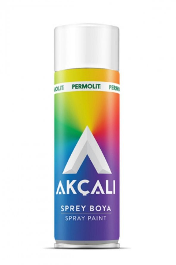 Akçalı Mat Beyaz Sprey Boya 400 ml - 3