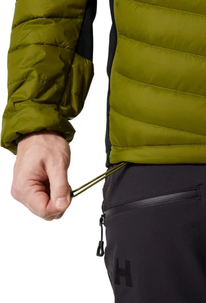Helly Hansen Verglas Hooded Down Hybrid Insulator Jacket Erkek Mont HHA.63007.461 Yeşil - 4