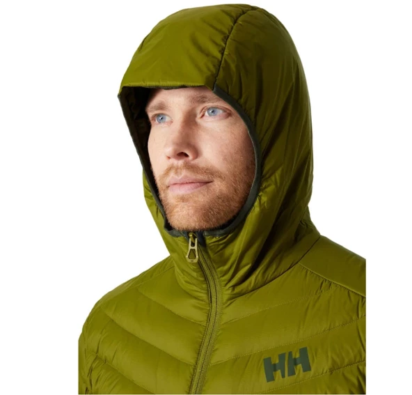 Helly Hansen Verglas Hooded Down Hybrid Insulator Jacket Erkek Mont HHA.63007.461 Yeşil - 5