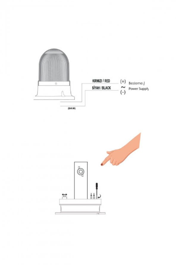 MUCCO Tepe Lambası 85-260 V Acdc - 3