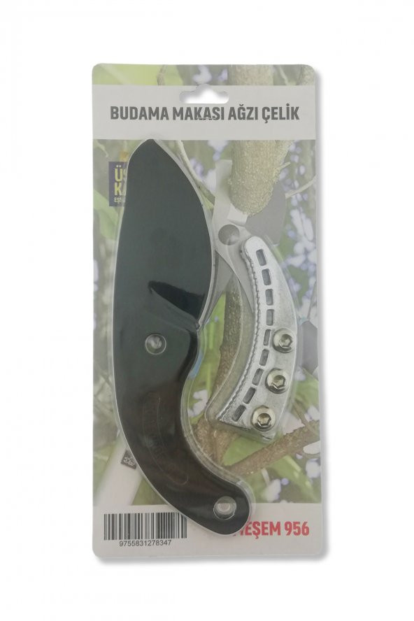 Meşem 956 Çif Kollu Budama Makası Yedek Ağzı  Paslanmaz Çelik - 2